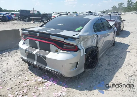 2021 Dodge Charger Scat Pack Rwd из США, поврежденный, VIN 2C3CDXGJ6MH658209